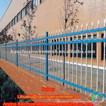 Wall boundary steel ornamental fence